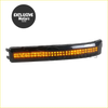 Black curved led light bar with dynamic amber illumination for ford f150 full led turn signal marker lights