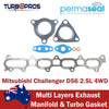 Mitsubishi Challenger 4D56 2.5L Permaseal Exhaust Manifold&Turbo Gasket Kit