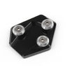 14-15 HONDA Grom MSX 125 MSX125 BLK Kickstand Side Stand Enlarger Plate Pad
