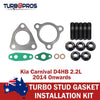 Kia Carnival D4HB 2.2L 2014- Turbo Charger Installation Stud & Gasket Kit