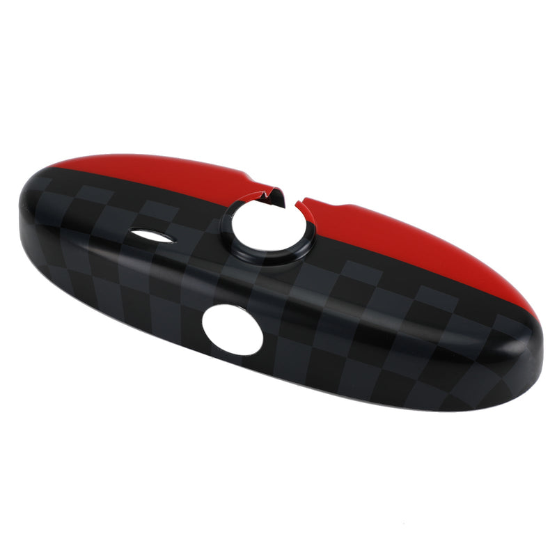 BMW MINI Cooper R55 R56 R57 Checkered Mirror Cover (2006-2013)