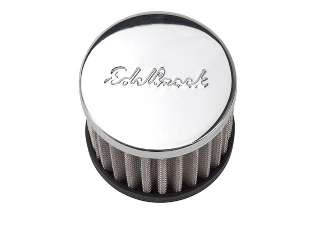 Edelbrock Valve Cover Breather Black