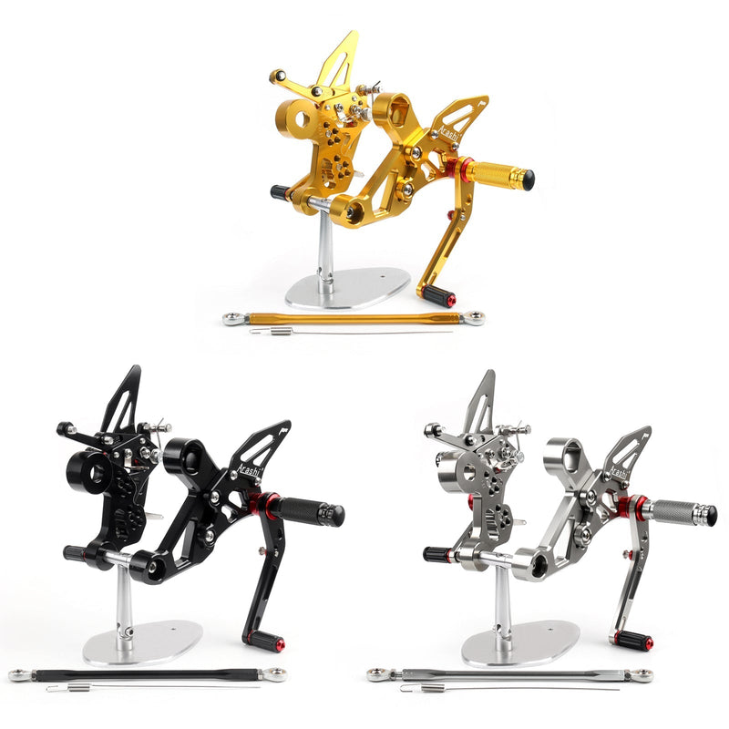 Yamaha MT-09 FZ-09 Generic Racing Adjustable Rearsets Foot Pegs Rear Set (2014)