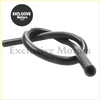 Black rubber fuel line with ribbed exterior and smooth interior coiled for egr valve cooler kit 2015 2016 ford f250 f350