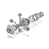 LTG 4X4 Electric Diff Locker Rear fits Ford Ranger PX