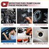 Black electric fuel pump assembly with visible wiring and internal parts for 2016-2021 toyota land cruiser engine bay