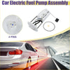 White plastic electric fuel pump assembly with black wiring and connector for Toyota Tacoma 2.7L 4.0L back side view