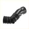 Black rubber engine air intake hose pipe with ribbed sections and metal bracket for toyota tacoma 4runner 2005-2023