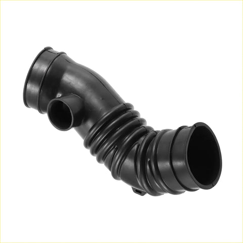 Black rubber engine air intake hose pipe with ribbed sections and two openings for Toyota Tacoma 4Runner 2005-2023