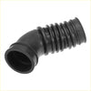 Black rubber engine air intake hose tube for toyota pickup 1989-1995 with flexible corrugated section and smooth ends
