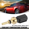Black and brass engine coolant temperature sensor with cylindrical body and threaded tip for 2000-2004 Toyota Avalon