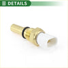 Engine coolant temperature sensor for toyota solara 2008 gold brass with white plastic connector and black rubber o-ring