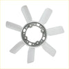 White plastic engine cooling fan blade with metallic hub for toyota hilux n80 ln85 ln86 yn80 n90 ln91 1988-1997