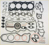 Black rubber engine head gasket set with metallic and black parts for pathfinder navara d22 d40 25 dci di