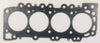Black rubber engine head gasket set with four large circular openings for pathfinder navara d22 d40 25 dci di