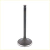 Black metal engine intake valve with silver circular base for Suzuki QuadRunner 250 2x4 and 4x4 models