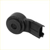 Black plastic engine knock sensor for toyota 4runner 2003-2018 with molded housing and connector visible from the back