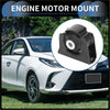 Black engine motor mount for Toyota Scion XB 2010-2015 with white circular insert designed for automotive use