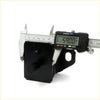 Black rubber engine mount for toyota hilux 5th gen measured with digital caliper for 1988-1997 models