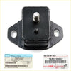 Black rubber engine mount with metal bolt and holes official toyota part for hilux rn80 ln85 ln106 1988-1997