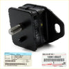 Black rubber engine mount for Toyota hilux 2WD 2L 22R 1988-1997 with metallic bolt and mounting hole