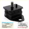 Black rubber engine mount with threaded metal bolt for toyota hilux 5gen 1988-1997 support