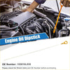 Engine oil dipstick for Toyota Hilux KUN26 with orange handle and long slender metal shaft for easy removal