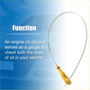 Yellow plastic handle with metallic dipstick for engine oil fluid level on 1995-1999 toyota avalon xl 3.0l