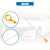 Engine oil fluid level dipstick for toyota avalon xl 3.0l 1995-1999 with yellow plastic handle and metal looped end