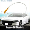 Yellow plastic handle engine oil dipstick with slender metal shaft for 2013-2018 toyota rav4 2.0l base engine fluid level check