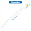 Engine oil fluid level dipstick for toyota tundra sr 4.0l with a long slender metallic body and bright yellow handle