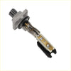 Backside of gray and black engine oil level sensor with metallic parts for Toyota Hiace 2TRFE 2006-2014