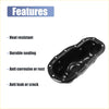 Black heat-resistant engine oil pan with durable sealing and anti-corrosive finish for toyota 4runner 2003-2023