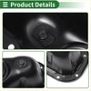 Engine oil pan for toyota tacoma 2006-2013 in iron black glossy metal with central bolt and mounting holes visible