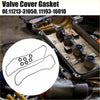 Black rubber engine valve cover gasket set with six o-rings for toyota avalon 2005-2016 shown with engine part
