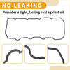 Black rubber oil pan gasket for engine valve cover seal designed for toyota hiace 2006-2017 use