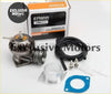 Epman epmb0v771 racing turbocharger with metallic finish and orange accent paired with aluminum bolt flange gasket