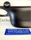 Escort mk1 dash top 6 dial panel in black textured finish with flocked and non flocked options