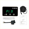 Black rectangular 9-drive electronic evc throttle controller with green digital display and silver knobs for ford px ranger