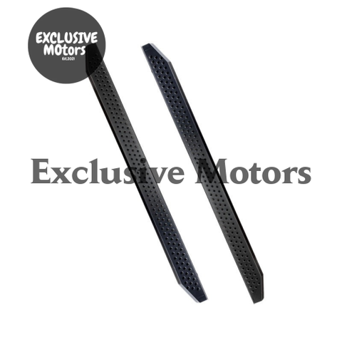 Toyota Hilux Vigo Side Step Running BoardsBlack Steel (2005-2015)