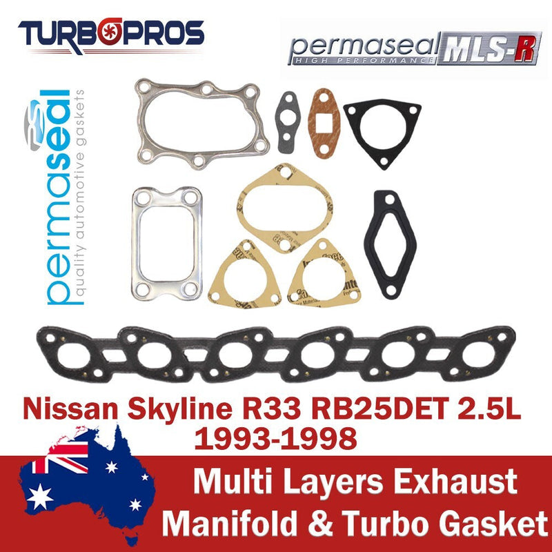Nissan Skyline R33 2.5L Permaseal MLS-R Exhaust Manifold&Turbo Gasket
