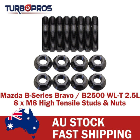 Mazda B-Series Bravo / B2500 WL-T 2.5L High Tensile Turbo Charger Stud Kit