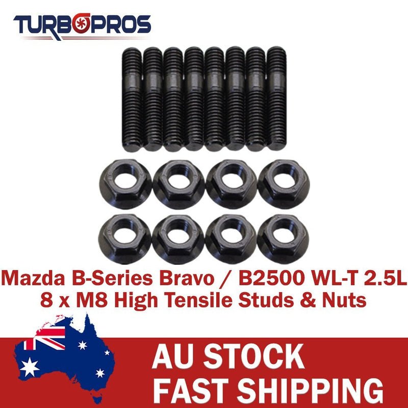 Mazda B-Series Bravo / B2500 WL-T 2.5L High Tensile Turbo Charger Stud Kit
