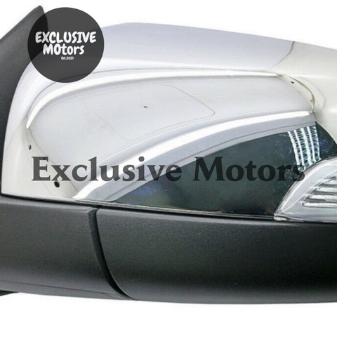 Ford Ranger PX2 Left-Hand Chrome Electric Mirror (2015-2018)