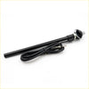Black fender antenna for mazda b-series with coiled cable and metallic connector shown from back side