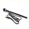 Black cylindrical fender antenna heater for mazda b series with coiled power cord and metallic connector shown from back side