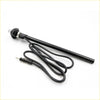Black cylindrical car antenna heater with coiled power cord and metal connector for mazda fender antenna set 85-88
