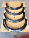 Black matte fender flares for ford ranger 2022 plus new ranger wildtrak designed for smooth style customization