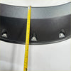 Back side of black textured bolt style fender flare for toyota hilux vigo 2012-2015 with three mounting points