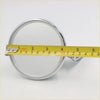 Shiny chrome-finished circular metal ring for fender mirror x2 on mazda rx2 rx3 rx4 rx5 cosmo sport capella